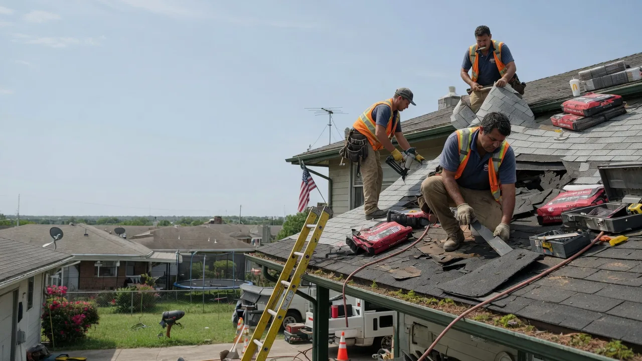 Roof Repair in Bentonville, AR near me